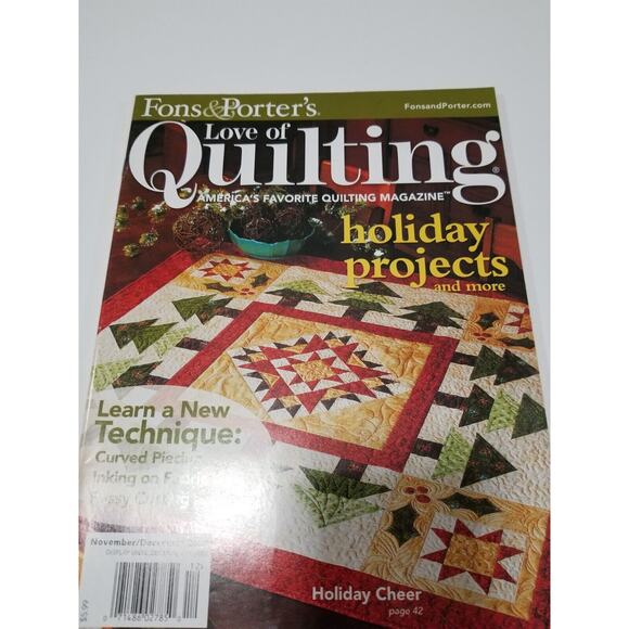 Quilters news/fabric trends/quilting/love of quilting item no. 417 - Picture 5 of 5